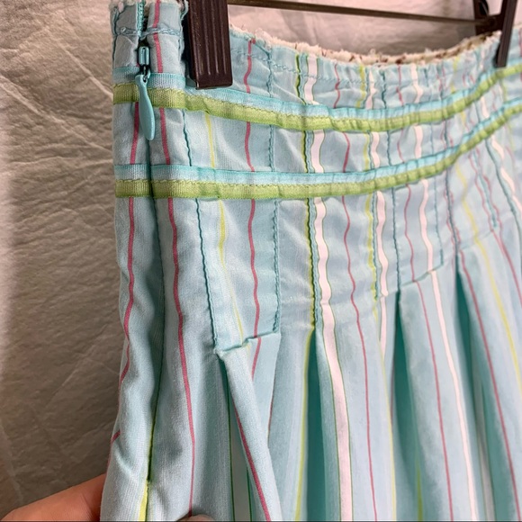 Old Navy Floral Tie Striped Layered Mini Skirt - Picture 8 of 15